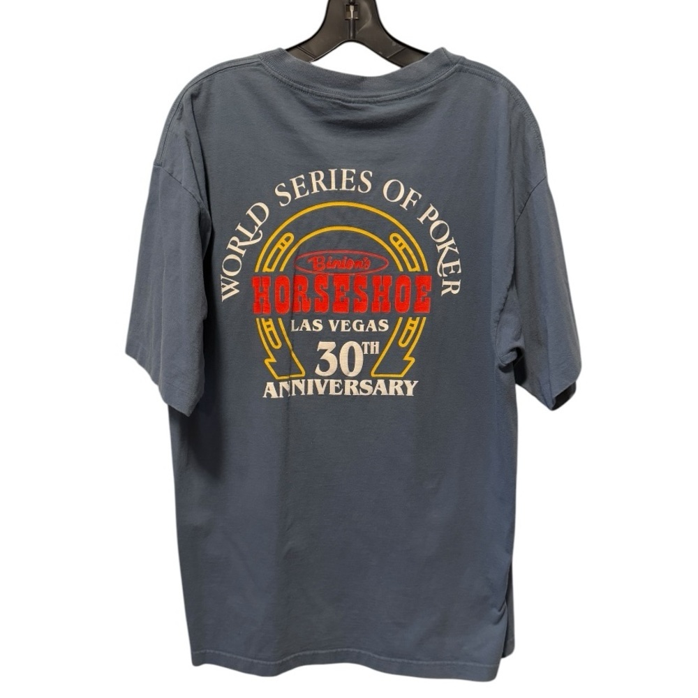 NWOT’s Vintage 90’s SINGLE STITCH World Series of Poker 30th‎ Anniversary. 1999.